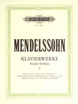 Mendelssohn F. Oeuvres Completes Vol 5 Piano Mendelssohn F. Oeuvres Completes Vol 5 Piano