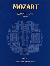 Mozart W.a. Sonate N°9 K 310 Piano Mozart W.a. Sonate N°9 K 310 Piano