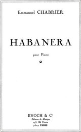 Chabrier E. Habanera Piano-1 Chabrier E. Habanera Piano-1