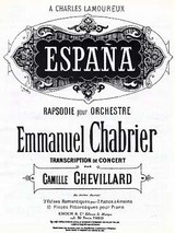 Chabrier E. Espana Piano-1 Chabrier E. Espana Piano-1