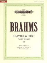 Brahms J. Oeuvres Completes Vol 3 Piano Brahms J. Oeuvres Completes Vol 3 Piano