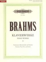 Brahms J. Oeuvres Completes Vol 5 Piano Brahms J. Oeuvres Completes Vol 5 Piano