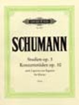Schumann R. Etudes Sur UN Theme de Paganini Piano-1