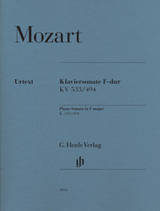 Mozart W.a. Sonate KV 533/494 Piano Mozart W.a. Sonate KV 533/494 Piano