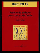 Jolas B. Petite Suite Serieuse Pour Concert de Famille Piano Jolas B. Petite Suite Serieuse Pour Concert de Famille Piano