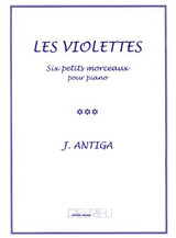Antiga J. Les Violettes Piano Antiga J. Les Violettes Piano