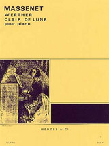 Massenet J. Werther Clair de Lune Piano Massenet J. Werther Clair de Lune Piano