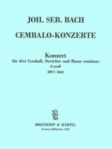 Bach J.s. Concerto Bwv 1063 Full Score
