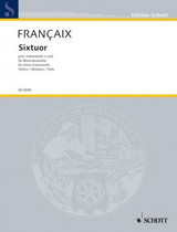Francaix J. Sixtuor Instruments A Vent Conducteur Francaix J. Sixtuor Instruments A Vent Conducteur
