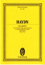 Haydn J. STREICH-QUARTETT D Dur OP 33/6 Conducteur Haydn J. STREICH-QUARTETT D Dur OP 33/6 Conducteur