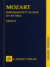 Mozart W.a. Quintette K 407 Cor et Cordes Partition de Poche Mozart W.a. Quintette K 407 Cor et Cordes Partition de Poche