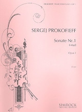 Prokofiev S. Sonate N°1 OP 1 Piano Prokofiev S. Sonate N°1 OP 1 Piano