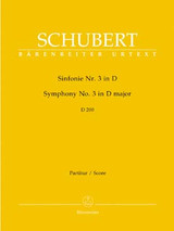 Schubert F. Symphonie N°3 D Majeur Conducteur