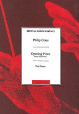 Glass P. Opening Piece From Glasswork For Piano Glass P. Opening Piece From Glasswork For Piano