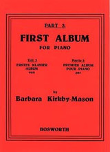 KIRKBY-MASON B. First Album Part 3 Piano KIRKBY-MASON B. First Album Part 3 Piano