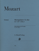 Mozart W.a. Quintette Pour Cor K 407 Mozart W.a. Quintette Pour Cor K 407
