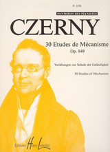 Czerny K. Etudes de Mecanisme OP 849 Piano