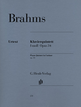 Brahms J. Quintette Avec Piano OP 34 Brahms J. Quintette Avec Piano OP 34