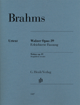 Brahms J. Valses OP 39 Version Facile Piano Brahms J. Valses OP 39 Version Facile Piano