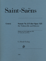 SAINT-SAENS C. Sonate N°2 OP 123 Violoncelle-1