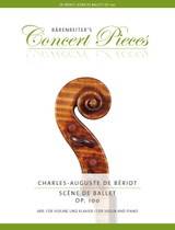Beriot C.a. Scene de Ballet OP 100 Violon-1 Beriot C.a. Scene de Ballet OP 100 Violon-1