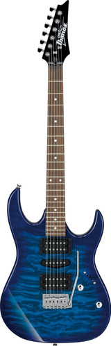 Ibanez GRX70QA-TBB Transparent Blue Burst