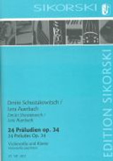 Chostakovitch D. Preludes et Fugues OP 34 Violoncelle