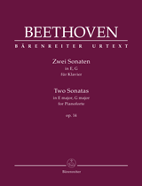 Beethoven L.v. Sonate N°9 et 10 OP 14 Piano Beethoven L.v. Sonate N°9 et 10 OP 14 Piano