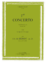 Beriot Ch. 1ER Concerto en RE Majeur Violon Beriot Ch. 1ER Concerto en RE Majeur Violon