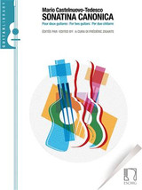 CASTELNUOVO-TEDESCO M. Sonatina Canonica 2 Guitares CASTELNUOVO-TEDESCO M. Sonatina Canonica 2 Guitares