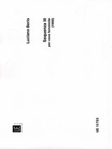 Berio L. Sequenza Iii Voix de Femme Berio L. Sequenza Iii Voix de Femme