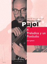 Pujol E. Preludios Y UN Postludio Guitare Pujol E. Preludios Y UN Postludio Guitare