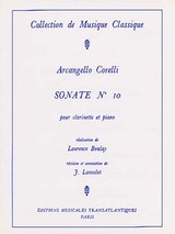 Corelli A. Sonate N°10 Clarinette