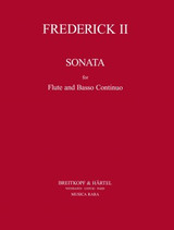Frederick II Sonate la Mineur Flute