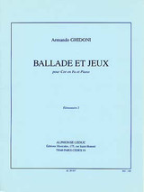 Ghidoni A. Ballade et Jeux Cor