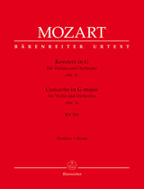 Mozart W.a. Concerto KV 216 Conducteur Mozart W.a. Concerto KV 216 Conducteur