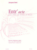 Ibert J. Entr'acte Flute OU Violon