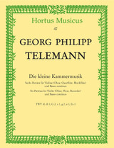 Telemann G.p. Little Chamber Music Flute OU Violon OU Flute A Bec OU Hautbois Telemann G.p. Little Chamber Music Flute OU Violon OU Flute A Bec OU Hautbois