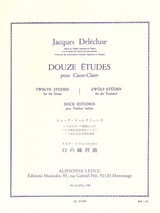 Delecluse J. Etudes (12) Caisse Claire