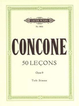 Concone G. 50 Lezioni OP 9 Voix Basse Piano
