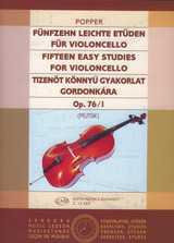 Popper D. 15 Easy Studies Opus 76 Vol 1 Violoncelle Popper D. 15 Easy Studies Opus 76 Vol 1 Violoncelle