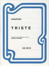 Ginastera A. Triste Violoncelle Ginastera A. Triste Violoncelle