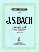 Bach J.s. Concerto Bwv 1060 Violon et Hautbois OU 2 Violons-1 Bach J.s. Concerto Bwv 1060 Violon et Hautbois OU 2 Violons-1