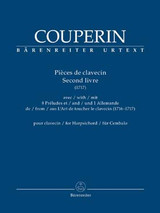 Couperin F. Pieces de Clavecin Livre 2 Clavecin Couperin F. Pieces de Clavecin Livre 2 Clavecin