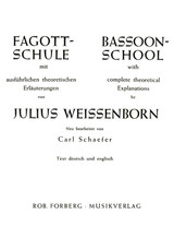 Weissenborn C.j. Fagott Schule Basson