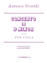 Vivaldi A. Concerto RE Mineur OP 3 N°6 Alto