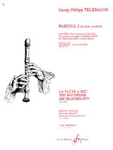 Telemann G.p. Partita N°2 en Sol Majeur Flute A Bec Soprano Telemann G.p. Partita N°2 en Sol Majeur Flute A Bec Soprano