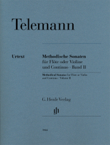 Telemann G.p. Methodical Sonatas Vol 2 Flute OU Violon Telemann G.p. Methodical Sonatas Vol 2 Flute OU Violon