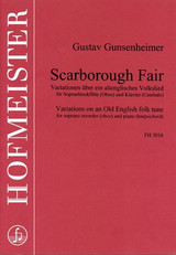Gunsenheimer G. Scarborough Fair Flute A Bec Soprano Gunsenheimer G. Scarborough Fair Flute A Bec Soprano