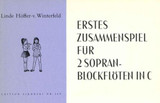 HOFFER-WINTERFELD Erstes Zusammenspiel 2 Flutes A Bec Soprano